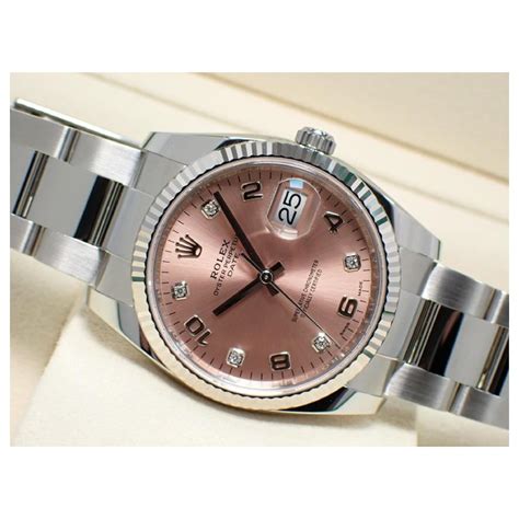 rolex oyster quadrante rosa|rolex oyster 41 mm.